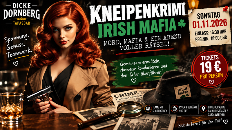 Kneipenkrimi – Irish Mafia